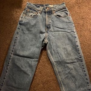 High Waisted Levi Jeans